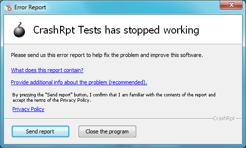 CrashRpt